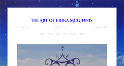 Desktop Screenshot of erikamcginnisart.com